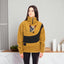 Bouclé Fleece Pet Carrier Hoodie: Handmade Kangaroo Pocket Sweatshirt
